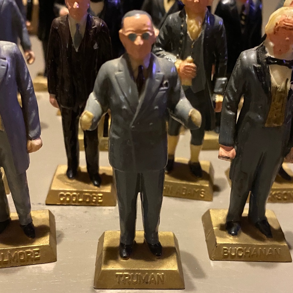 Vintage Marx Toys 36 U.S. Presidents Figurine Set 3” Historical Collection- - Picture 5 of 9